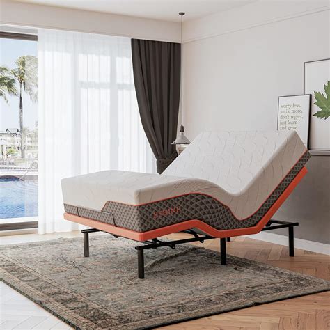 Memory Foam Mattress With Adjustable Frame