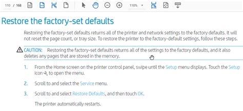 Memory Low Hp Printer