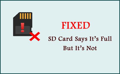 Memory Stick Empty But Says Full