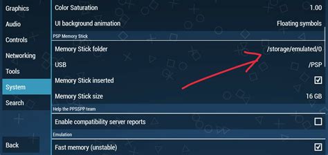 Memory Stick Error Ppsspp