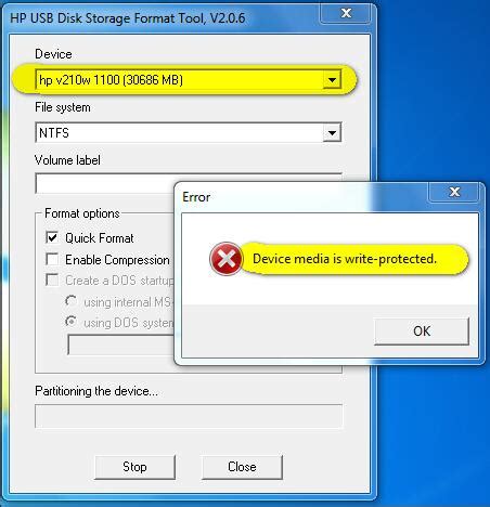 Memory Stick Write Protected Cannot Format