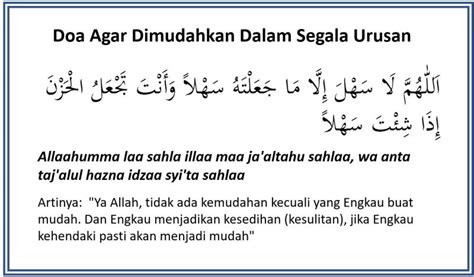 Mempermudah Segala Urusan