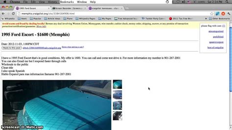 memphis craigslist