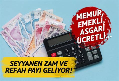 memur zammı seyyanen üzerinden mi