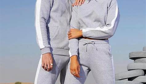 Her Contrast Panelled Crop Hooded Tracksuit | boohoo in 2020 | Matching