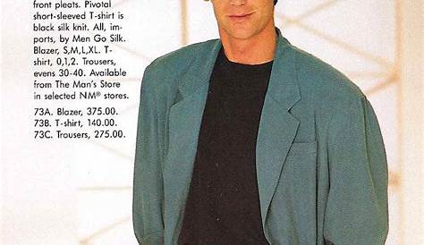 Men S Style In The 80s swear Fashion 19 s Fashion Retro