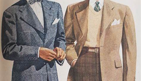 Men's Fashion In The 1940s