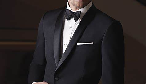 Vintage Black Two Button Suit by Pronto Uomo Suit Rental Moores