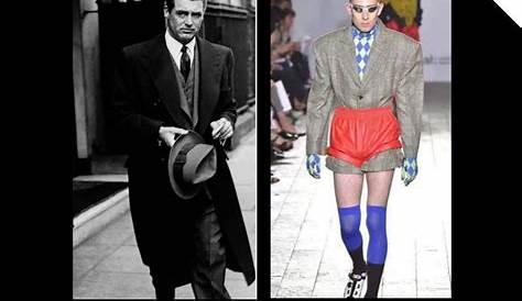 Men's Fashion Then Vs Now