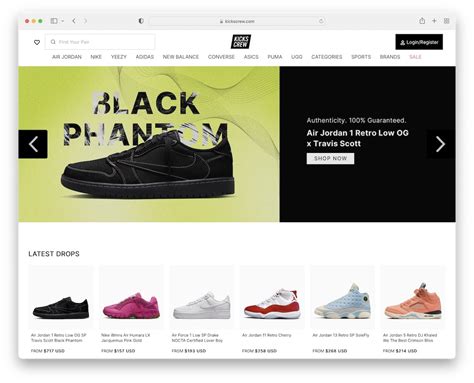 The 15 Best Sneaker Websites for Buying Kicks // ONE37pm