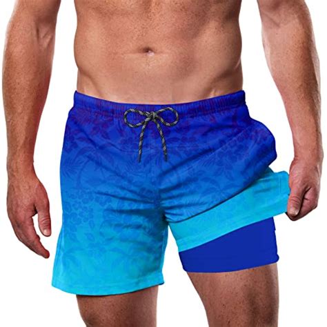 men's bathing suit with liner