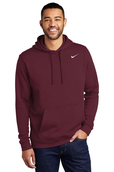 men's club fleece pullover hoodie