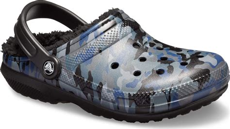 men's crocs with fur lining