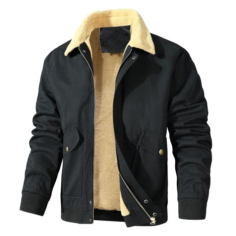 Men's Lined Bomber Jacket
