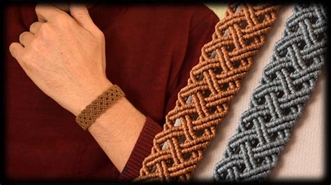 Men's Macrame Bracelet Pattern