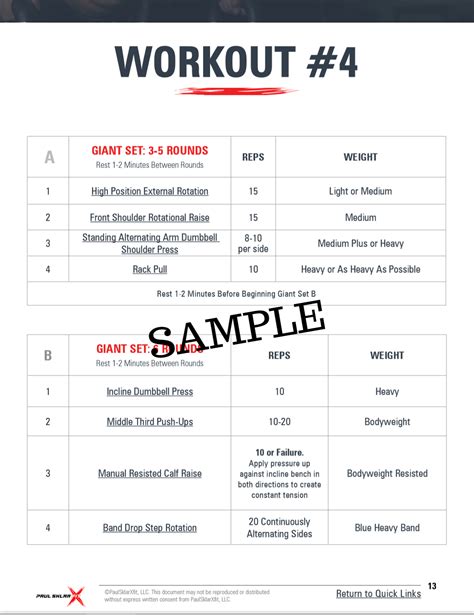 Men's Physique Workout Program Pdf