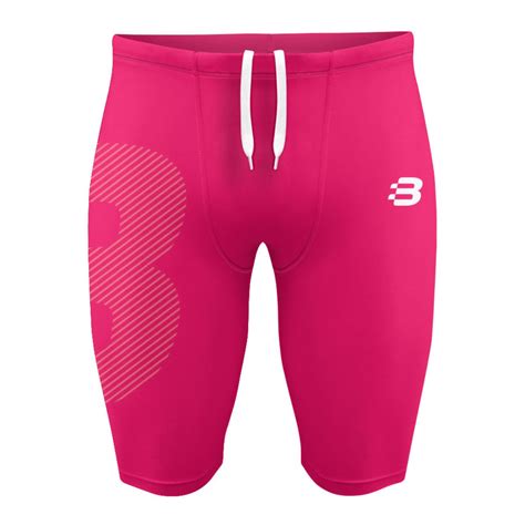 men's pink compression shorts