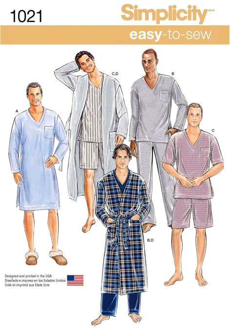 Men's Robe Sewing Pattern