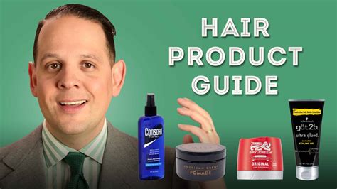 Men s Styling Products For Straight Hair  A Comprehensive Guide