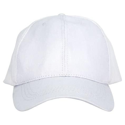 men's white baseball cap