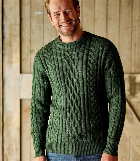 Men's Wool Pullover Sweater