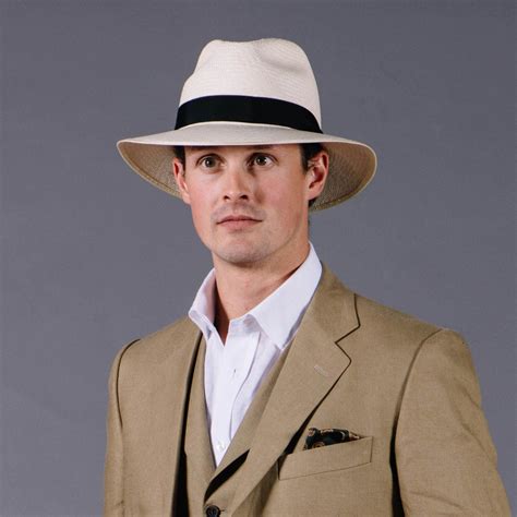 men in panama hats