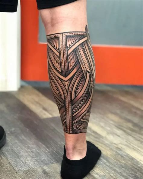 Men Leg Tattoos