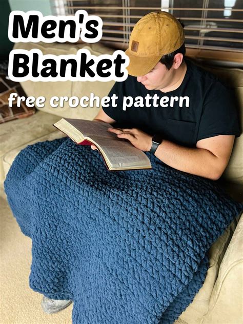 Men S Blanket Crochet Pattern