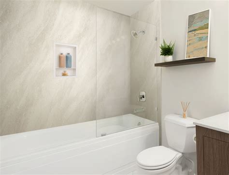 menards bathroom wall panels