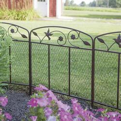 menards decorative fencing