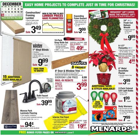 menards flyer for next week