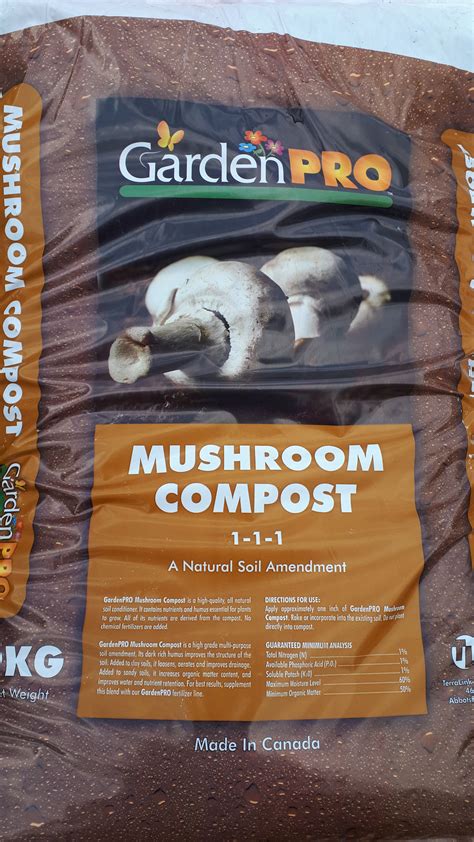 menards mushroom compost
