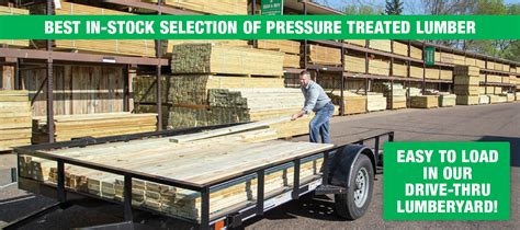 menards pressure treated lumber