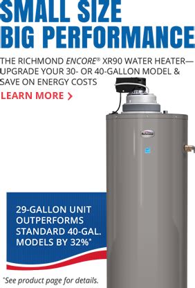 menards richmond water heater warranty