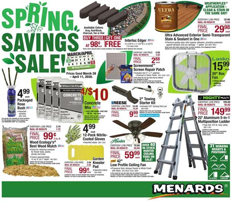 menards sunday flyer