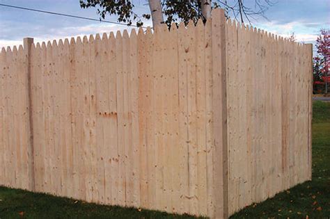 menards wood fencing