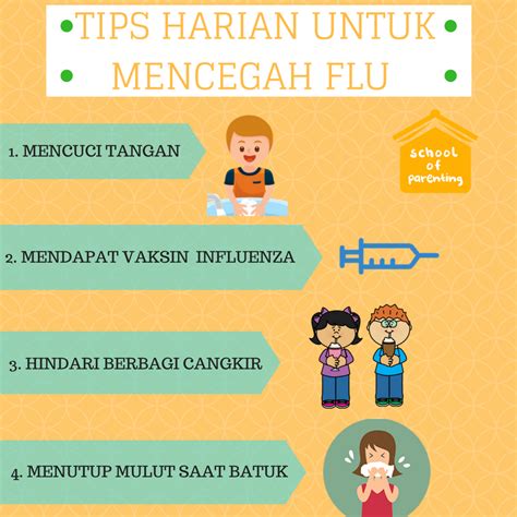 Mencegah flu dan pilek