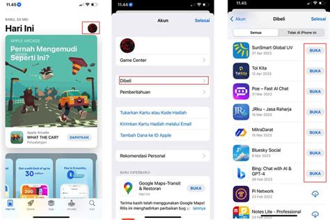 meng-update aplikasi