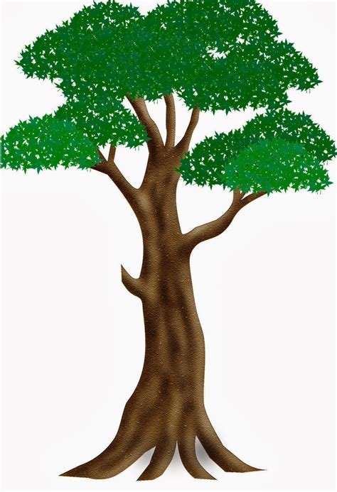 Menggambar Pohon - Menambahkan Daun dan Cabang