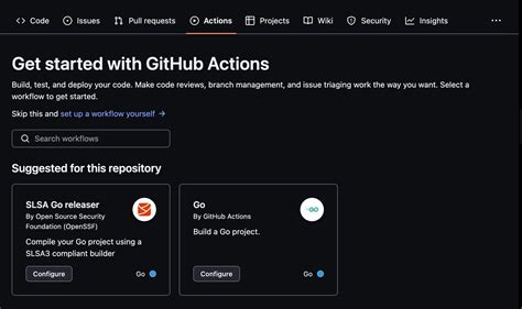 menggunakan github actions