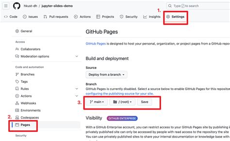 menggunakan github pages