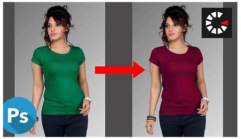 Cara Mengubah Warna Baju Di Foto Online Photoshop - IMAGESEE
