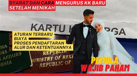 mengurus kk setelah menikah