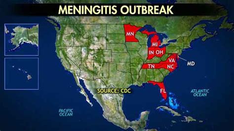 meningitis cases in us