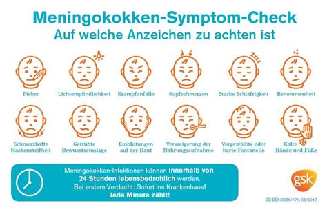 meningitis symptome