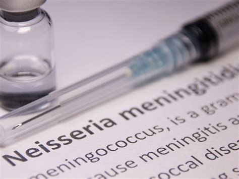 meningitis vaccine msm