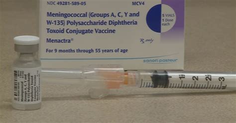 meningitis vaccine procedure code
