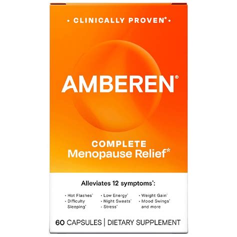 Menopause Supplements Amberen