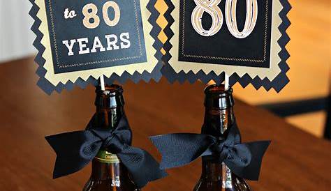 Mens 80Th Birthday Party Decorations