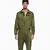 mens army green jumpsuit